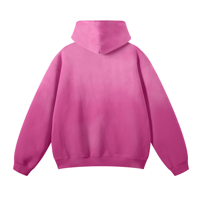 Washed Dyed Fleece Hoodie