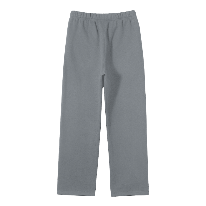 Cotton Fleece Straight Leg Pant