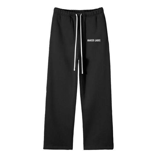 Cotton Fleece Straight Leg Pant