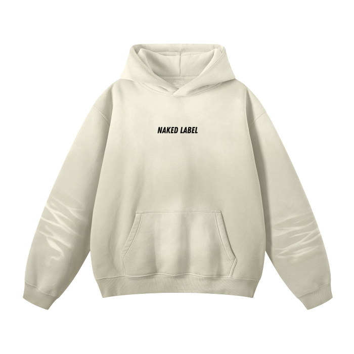 Washed Dyed Fleece Hoodie