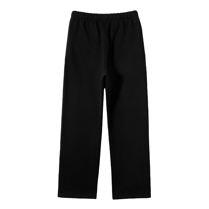 Cotton Fleece Straight Leg Pant